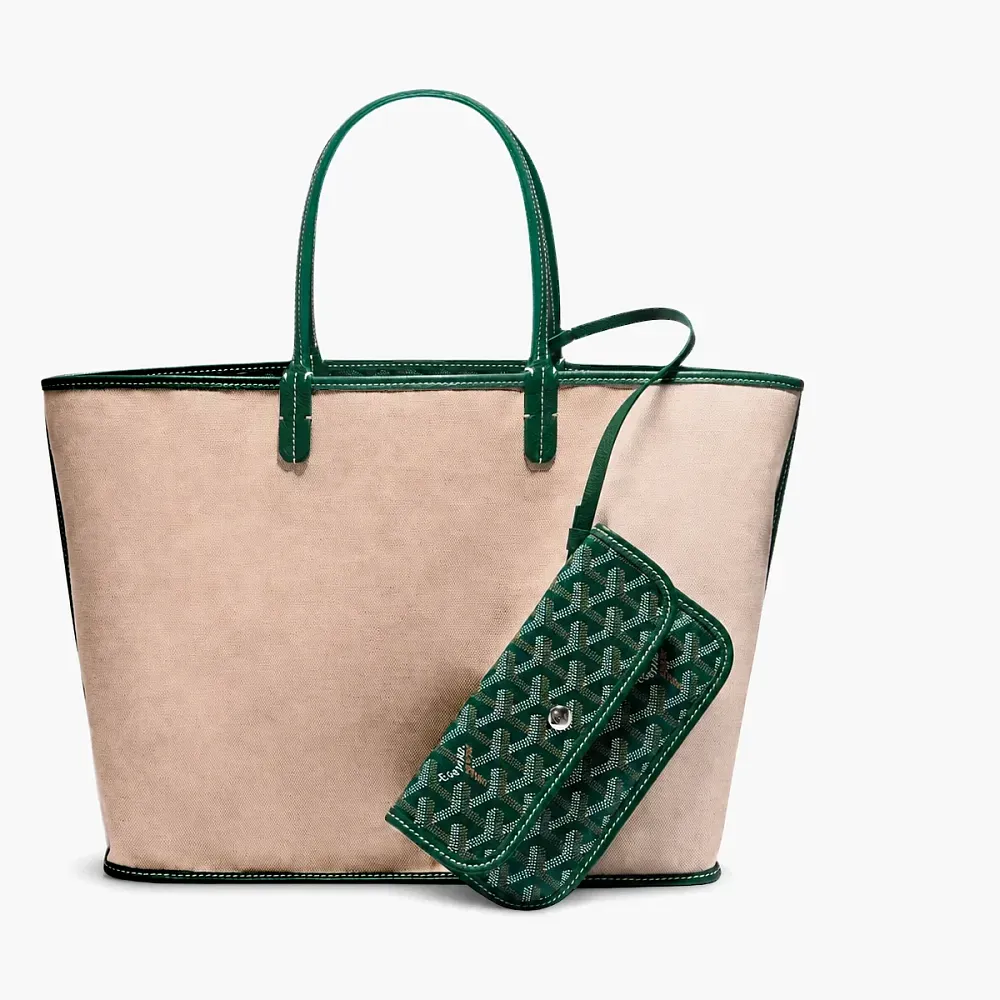 Goyard Saint Louis Tote PM Green