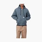 Carhartt WIP Active Jacket Hooded Blue Grey