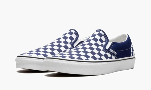 Vans Checkerboard Classic Slip-on Beacon Blue 