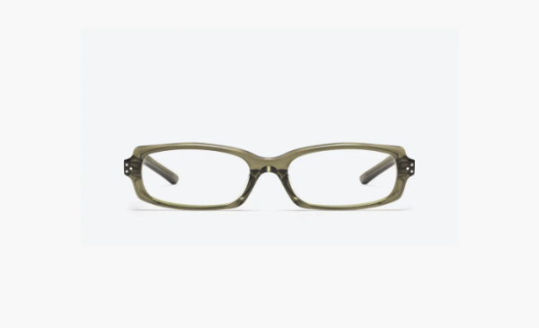 Gentle Monster Acetate Rectangular Eyeglass Frames Men's Green 