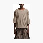 Moncler x Rick Owens Cotton T-Shirt Taupe