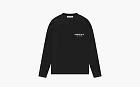 Fear of God Essentials Classic Long-Sleeve Tee Jet Black