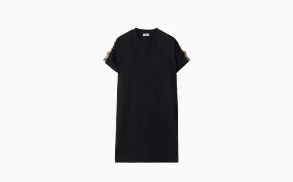 Burberry cotton t-shirt dress Black 
