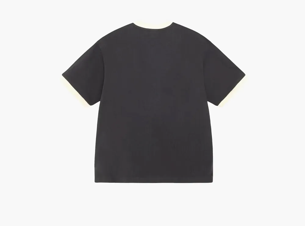 Stussy Sport Ringer Tee Black