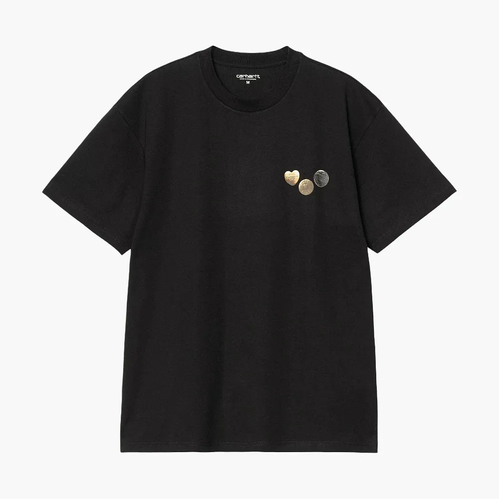 Carhartt WIP Button Work In Progress T-Shirt Black