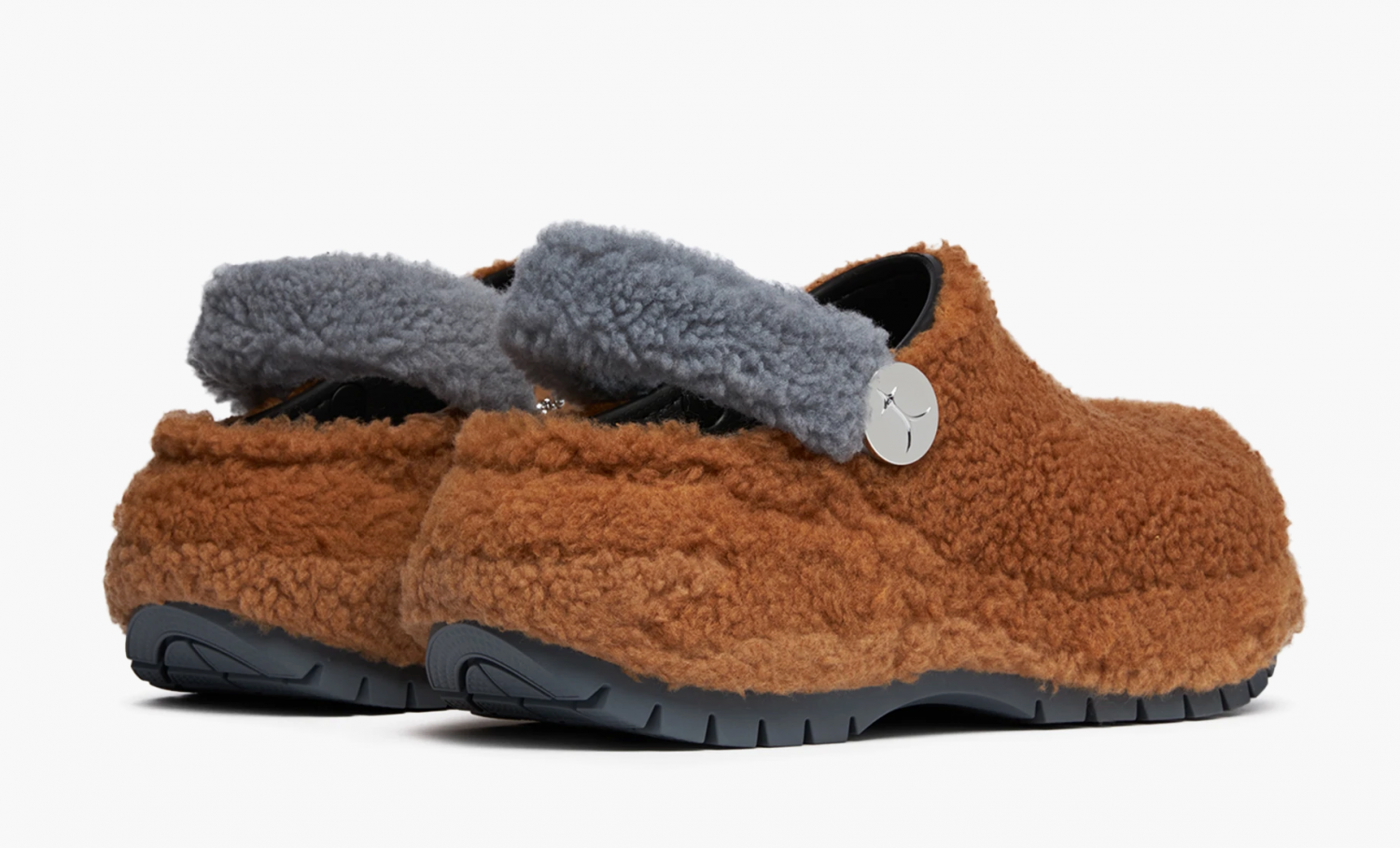 Crocs x Lil Nas Classic Mega Crush Crocs "Brown Sherpa" 