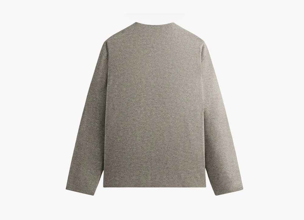 Kith Felted Jersey Jonah Liner Medium Heather Grey