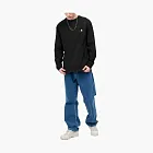 Carhartt WIP Chase Logo Long Sleeve Black