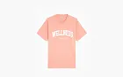 Sporty & Rich Straight hem cotton crew-neck t-shirt Pink