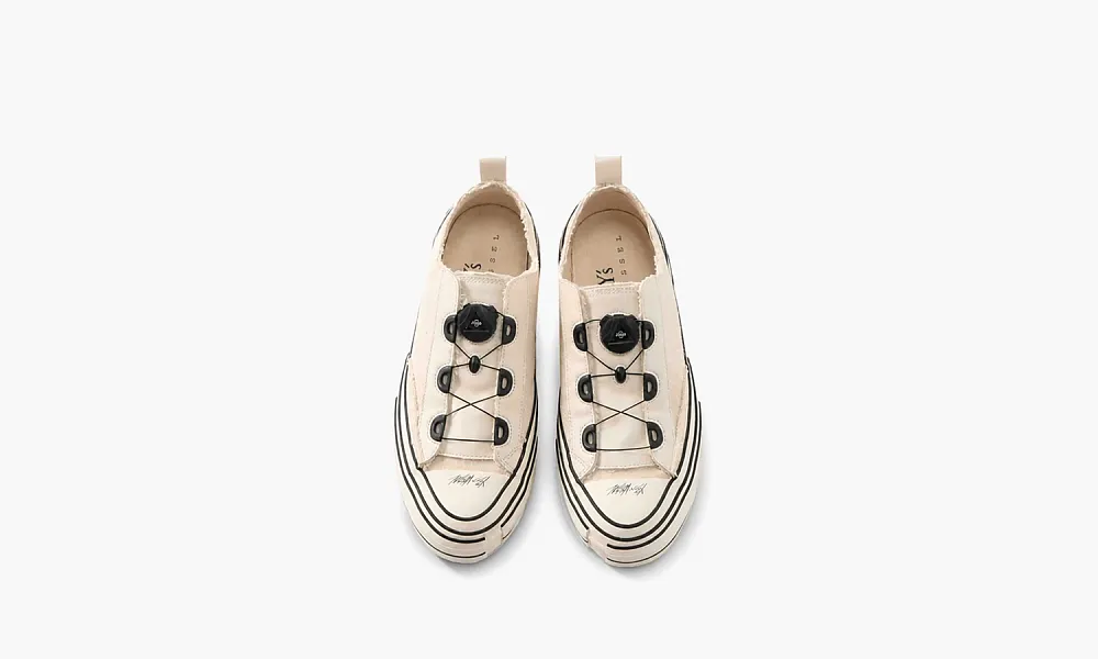 XVESSEL x Yohji Yamamoto Vintage Low Top Ecru