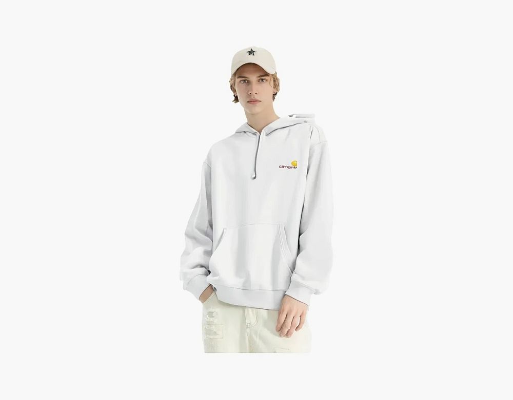 Carhartt WIP American Script Hoodie White