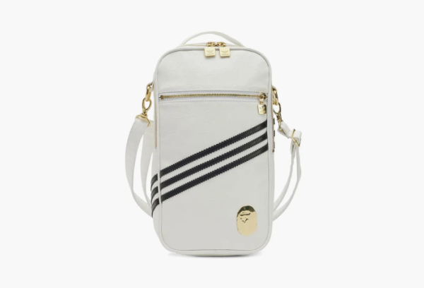 Bape x Adidas Original Sling Bag White 