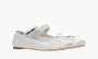 Miu Miu Satin Ballerinas White 