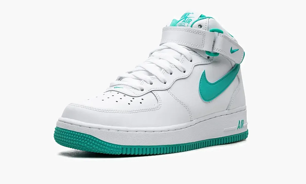 Air Force 1 Mid Clear Jade