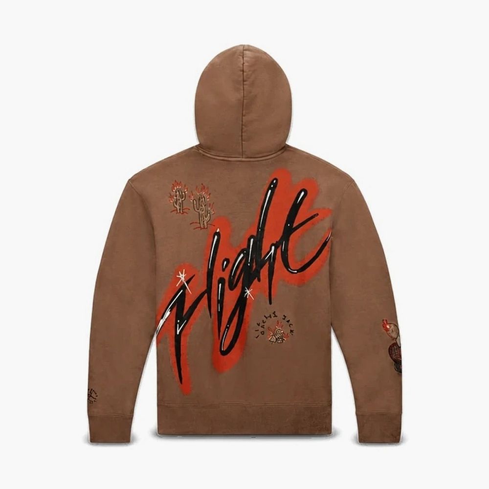 Air Jordan x Travis Scott Hoodie Archaeo Brown
