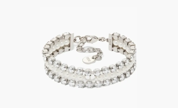 Dior Metal Bracelets WMNS Silver  Dior Metal Bracelets WMNS Silver