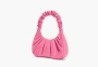JW PEI Gabbi Ruched Hobo Handbag Pink 