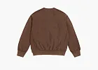 Supreme Washed Box Logo Crewneck Brown