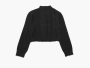 Enfants Riches Déprimés Cropped Cardigan Black 
