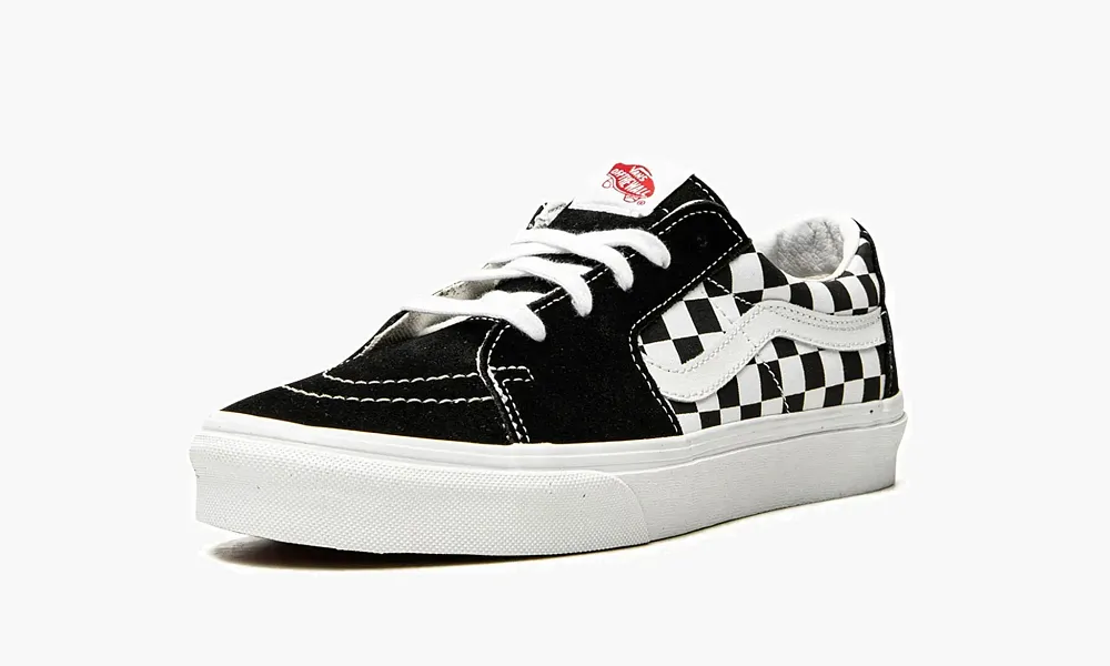 Vans Sk8-low Black Checkerboard