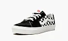 Vans Sk8-low Black Checkerboard