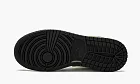 Air Jordan 1 Mid SE GS Black Gold Patent Leather