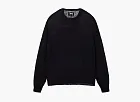 Stussy Loose Knit Cross Cable Sweater Black