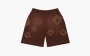 Denim Tears Mono Cotton Wreath Sweat Shorts Brown  Denim Tears Mono Cotton Wreath Sweat Shorts Brown