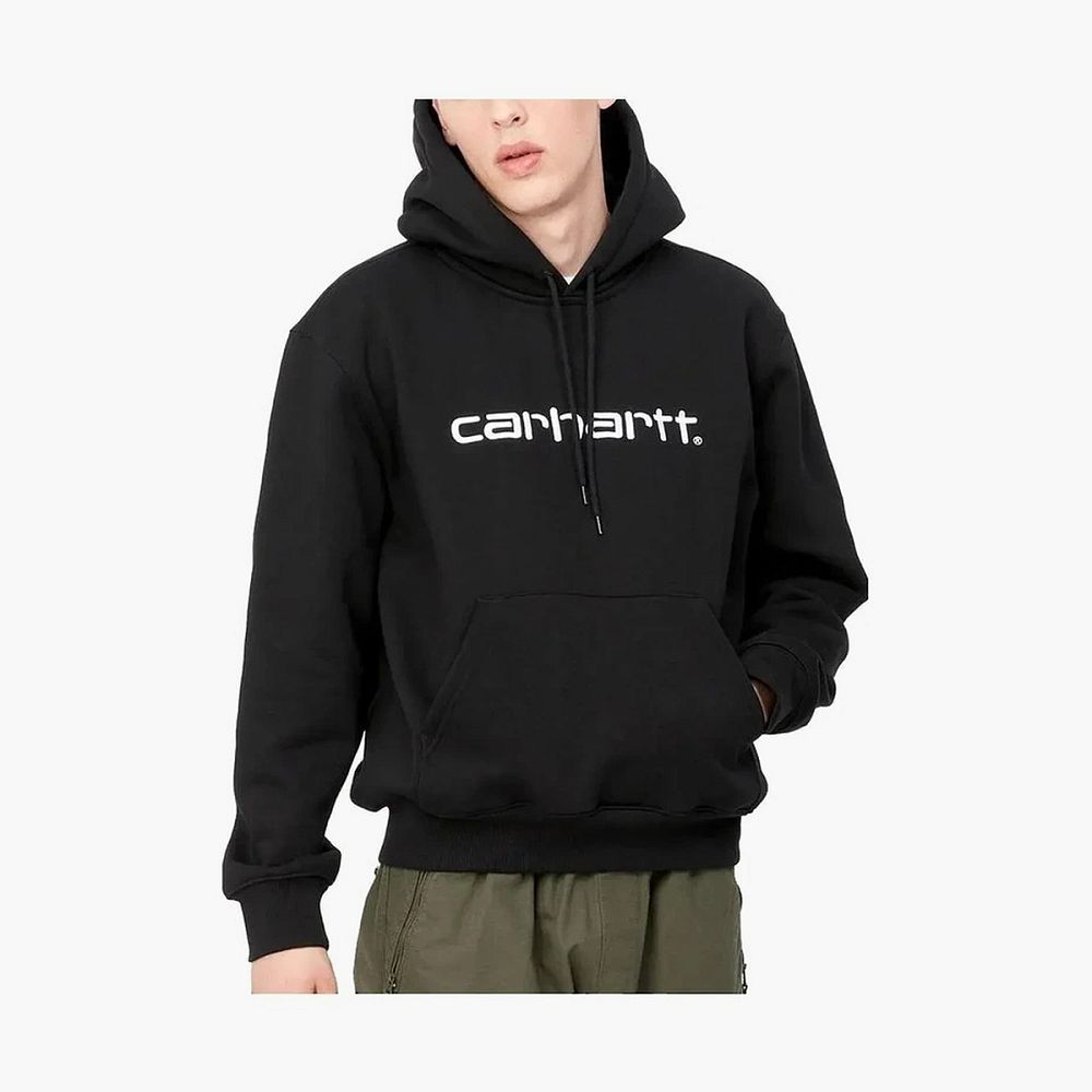 Carhartt WIP Script Hoodie Black