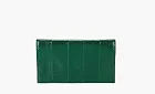 SAINT LAURENT Medium Uptown Ayers Clutches Green