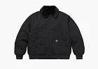 Supreme x Dickies Reversible Quilted Faux Fur Work Jacket Black
