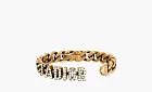 Dior Metal Bangles WMNS Gold Crystal Chain