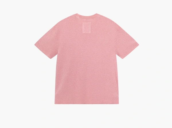 Stussy Pigment Dyed Short-Sleeve Thermal  Berry  Stussy Pigment Dyed Short-Sleeve Thermal  Berry