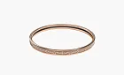 Hermès Enamel Bangles Unisex Rose Gold