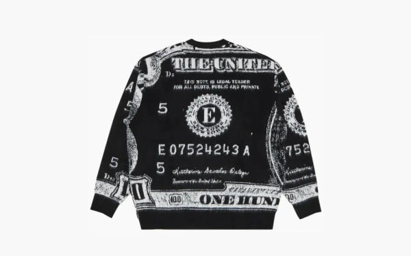 Supreme Money Sweater Black 