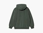 Carhartt WIP Hooded Zip Sweatshirt Green