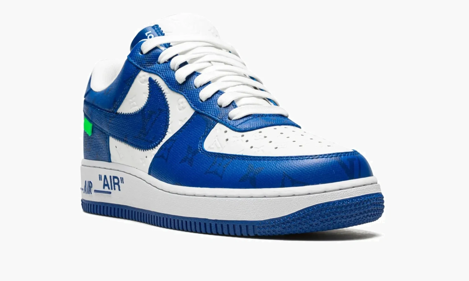 Louis Vuitton Air Force 1 Low Virgil Abloh - White/Blue 