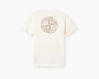 Stone Island Organic Cotton Jersey Slim fit T-Shirt Print Ivory 