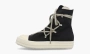 Rick Owens Drkshdw Hexa High-top Zipped Sneakers Black 