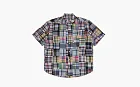 Supreme x Goodenough Patchwork Madras Short-Sleeve Shirt Multicolor