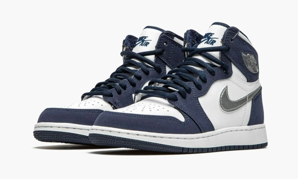 Air Jordan 1 Retro High Co.Jp GS Midnight Navy 