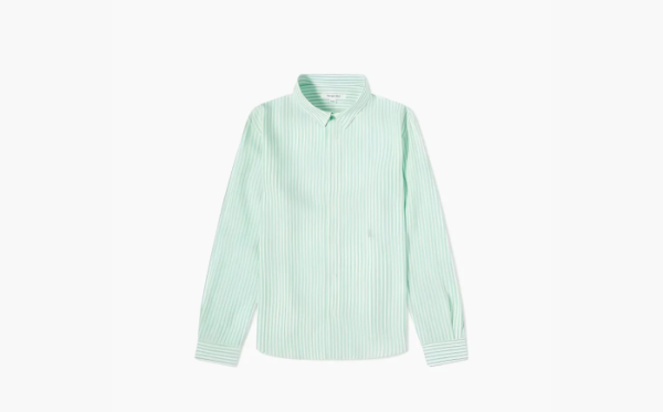 Sporty & Rich Src Tencel Shirt Light Green 