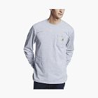 Carhartt K126 Pocket Long-Sleeve T-Shirt Heather Grey