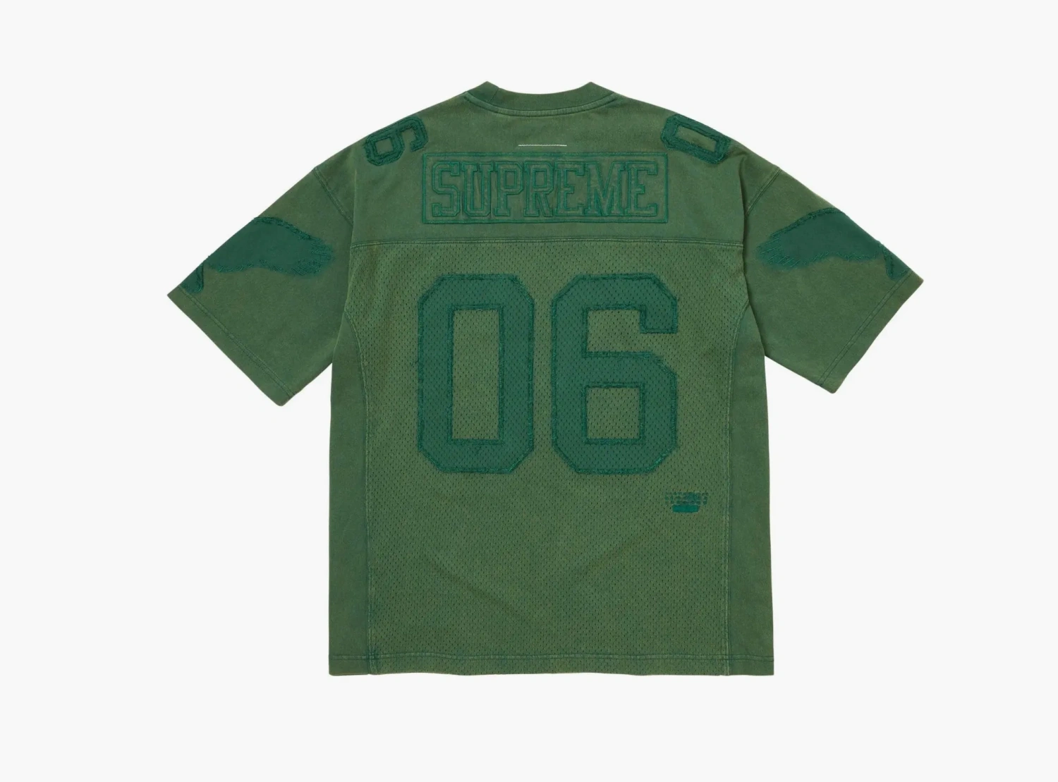 Supreme x MM6 Maison Margiela Cotton Jersey Green 