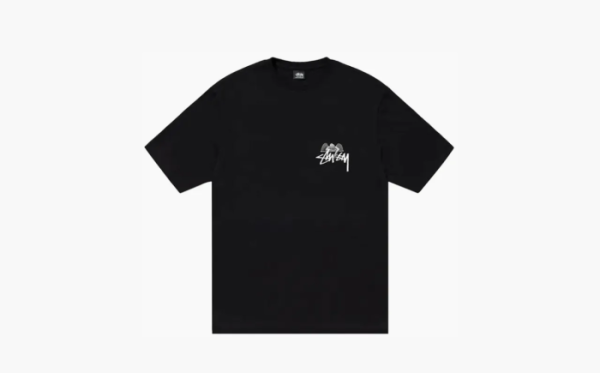 Stussy Angel Tee Black  Stussy Angel Tee Black