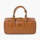MIU MIU Arcadie Series Crossbody Bag Brown