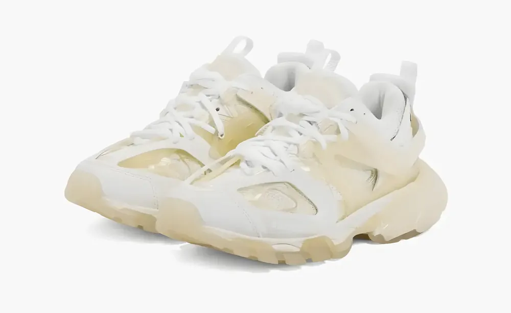 Balenciaga Track Clear Sole Low-Top Sports Shoes WMNS White