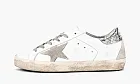 Golden Goose Superstar WMNS White Silver Heel