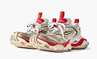 Balenciaga Cargo Worn-Out - Beige Red