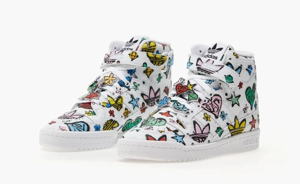 Adidas Forum 84 High x Jeremy Scott Monogram 